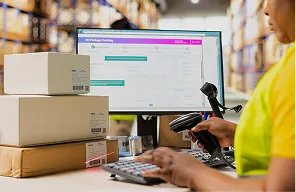 Automated order processing in an eCommerce warehouse