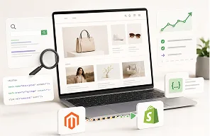 SEO metadata, content and custom fields migrating from Magento to Shopify
