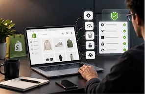 Shopify store monitored for speed, security and uptime after launch